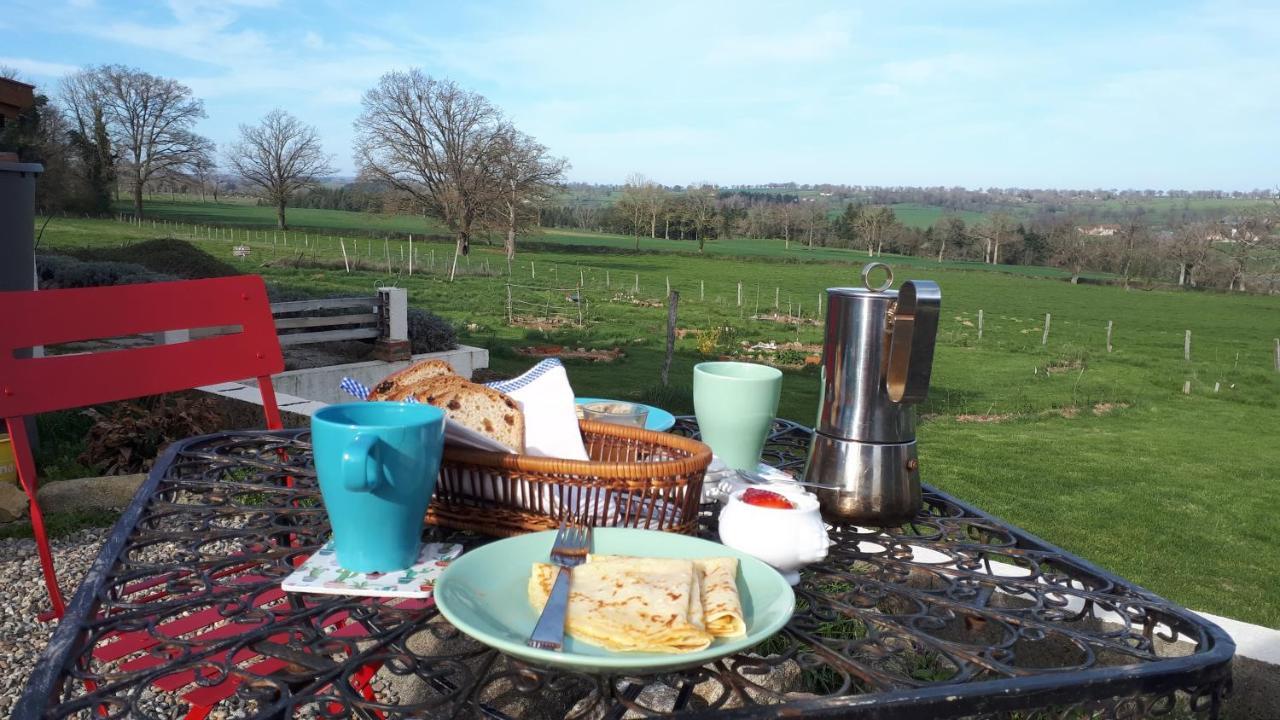 Le Monticule Bed & Breakfast Tardes Eksteriør bilde
